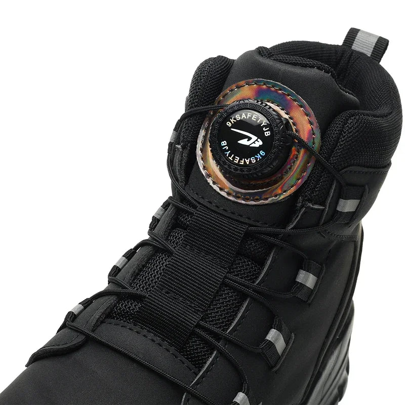 Waterproof Steel Toe Boots — Anti-Smash & Anti-Puncture Security Footwear