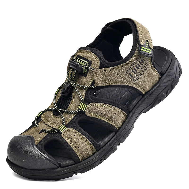 Strider PU Sandals – Flat Outdoor Comfort Walkers