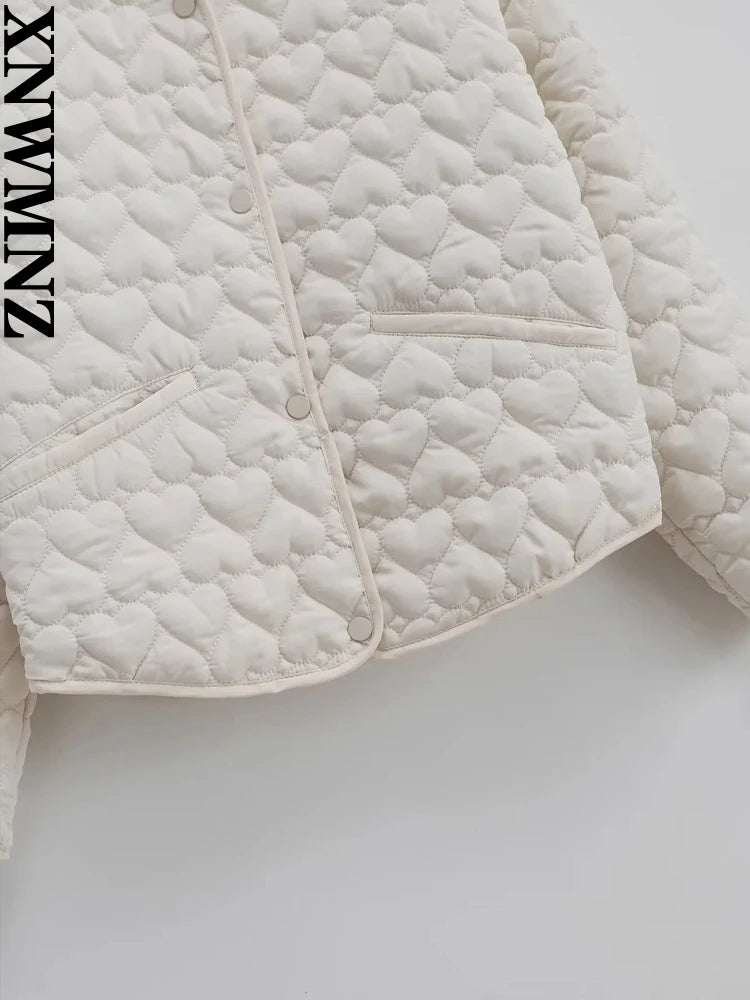 Padded Heart Pocket Jacket