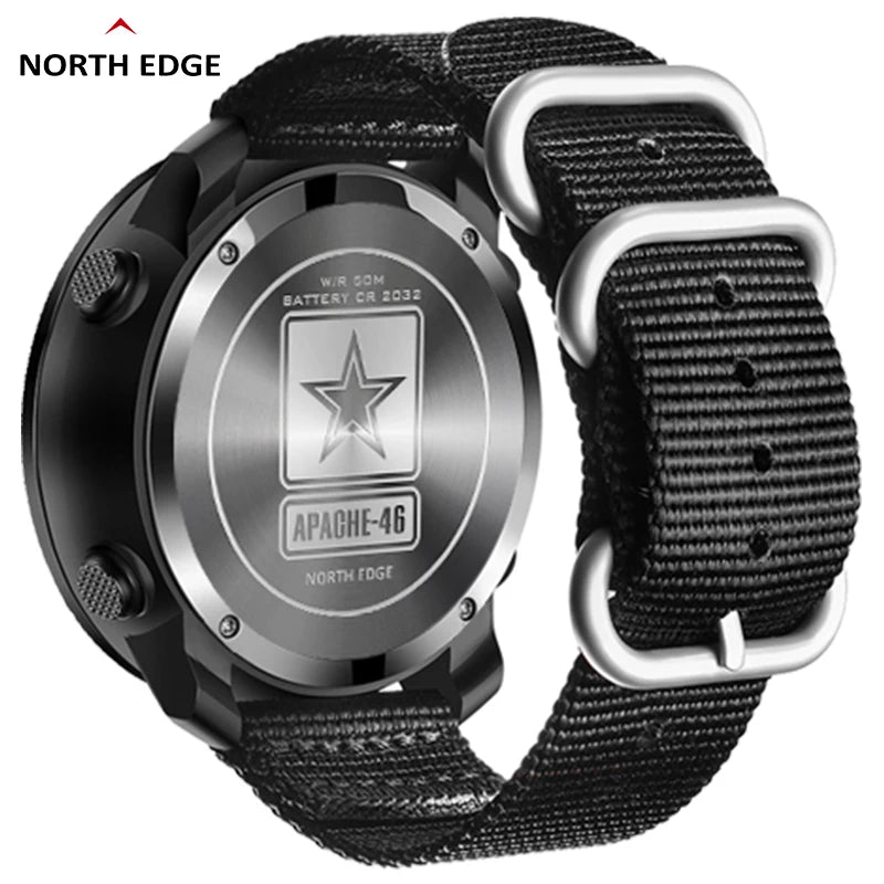 Digital Outdoor Watch – Altimeter, Compass, Barometer, Running & Swimming