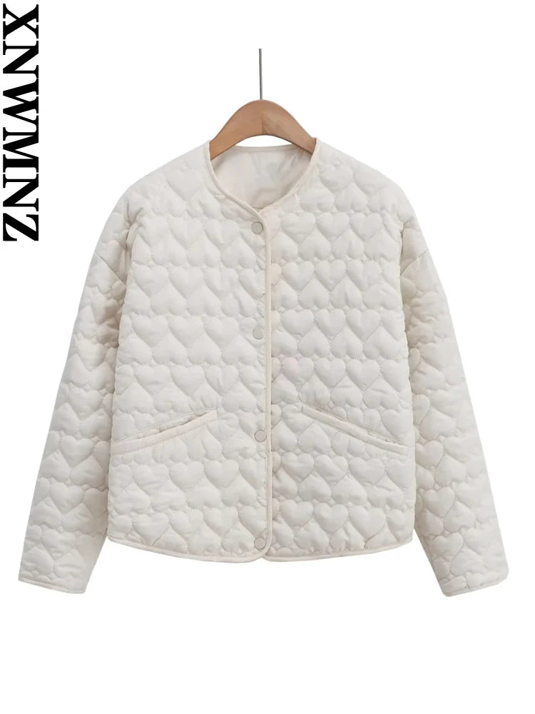 Padded Heart Pocket Jacket