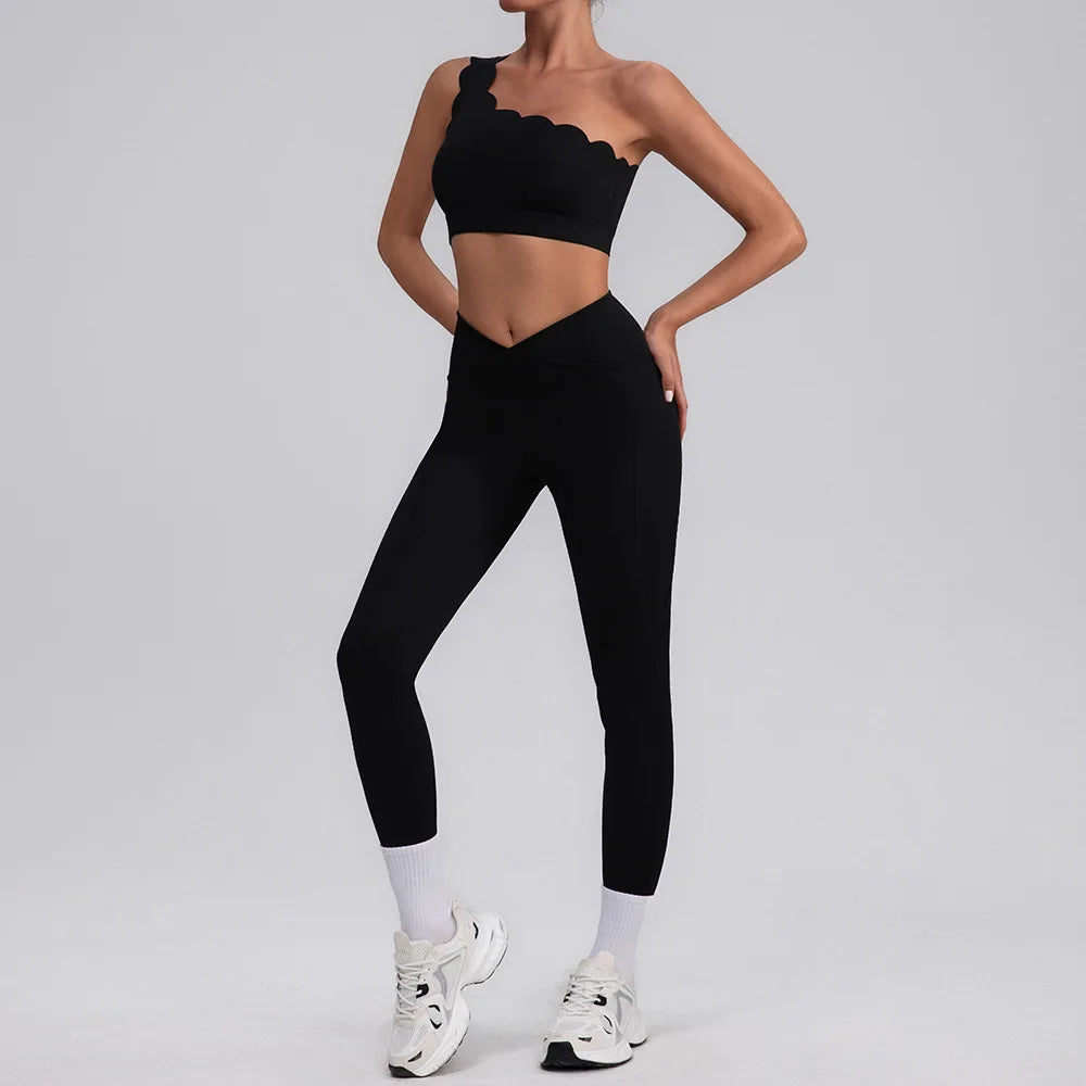 CrossFlow Lace Set – Single Shoulder Yoga Kit