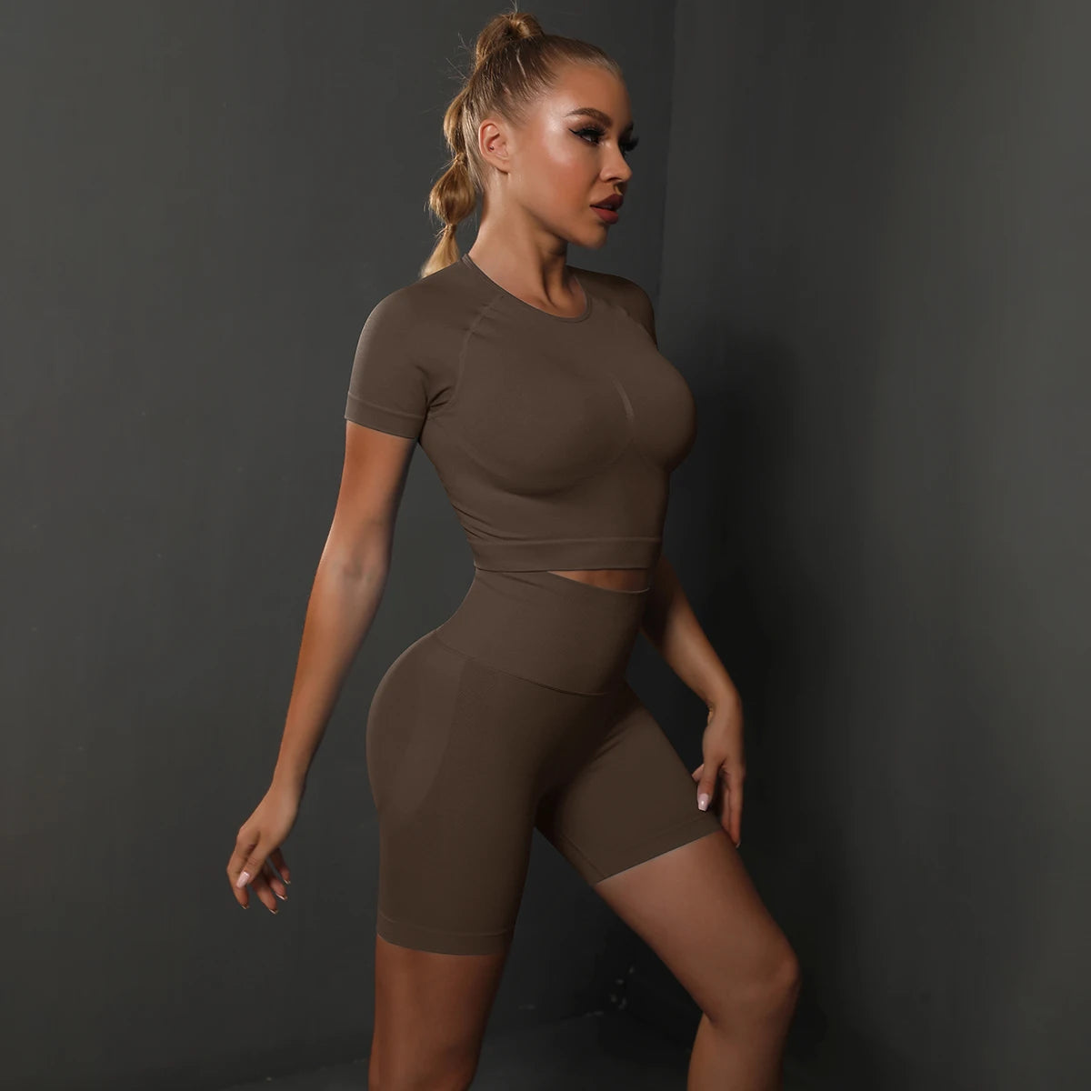 ZenBalance Romper Set – Ribbed One-Piece Jumpsuit