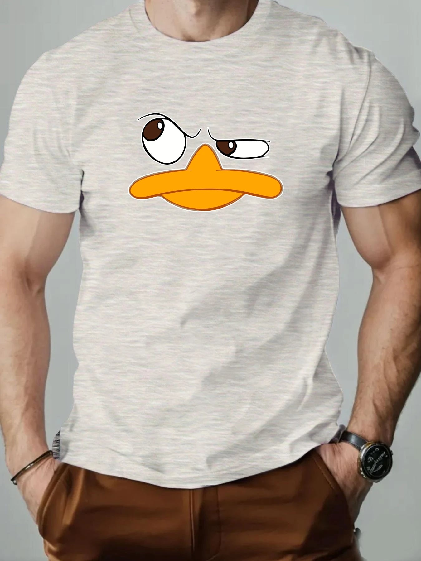 Cartoon Print Cotton Tee – Breathable Comfort