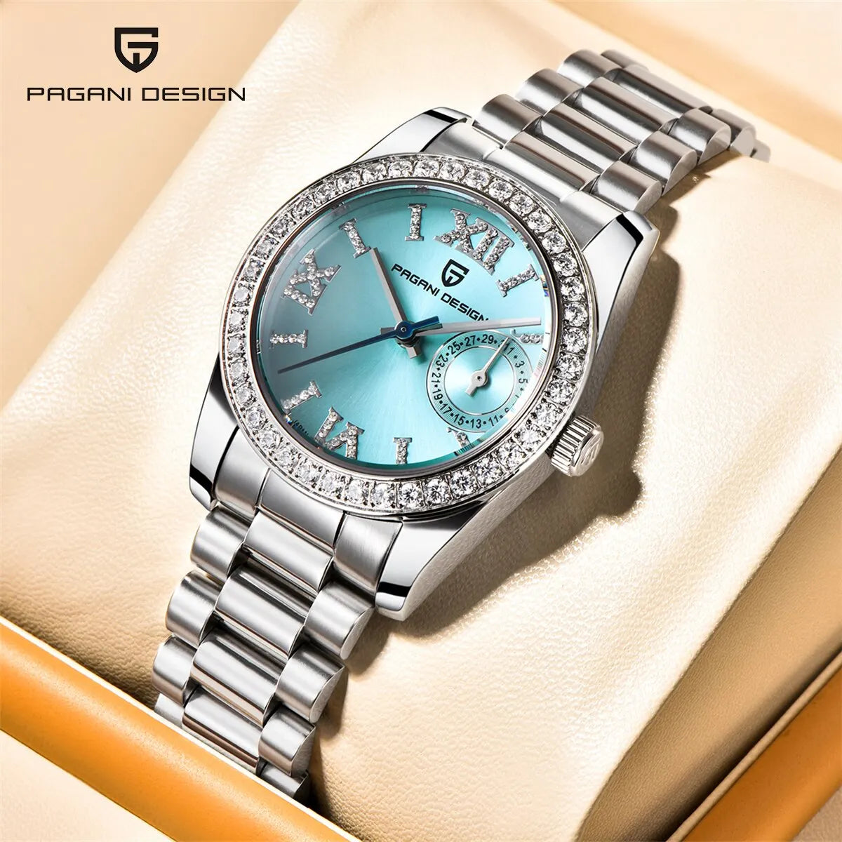 Sapphire Glass Luxury Watch – Waterproof & Elegant