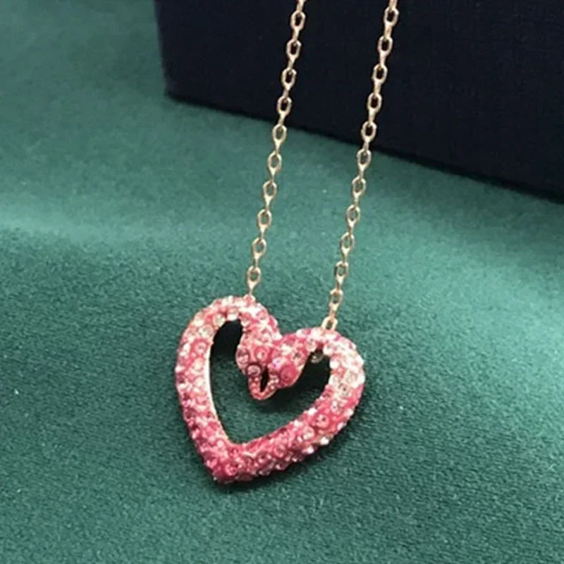 Pink Heart Crystal Set – Pearl Party Edition