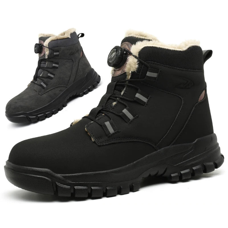 Waterproof Steel Toe Boots — Anti-Smash & Anti-Puncture Security Footwear