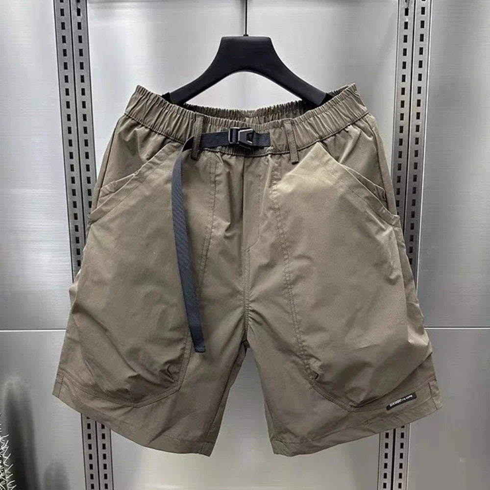 Straight-Cut Utility Shorts – Large Pockets