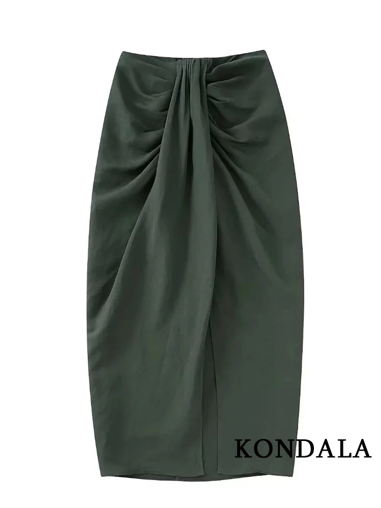 Bow Shirt & Pleated Skirt Co-ord