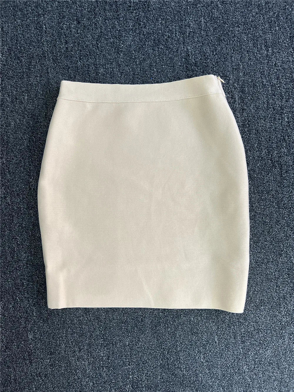 Candy Color Bodycon Mini Skirt — Stretch Party Vibes