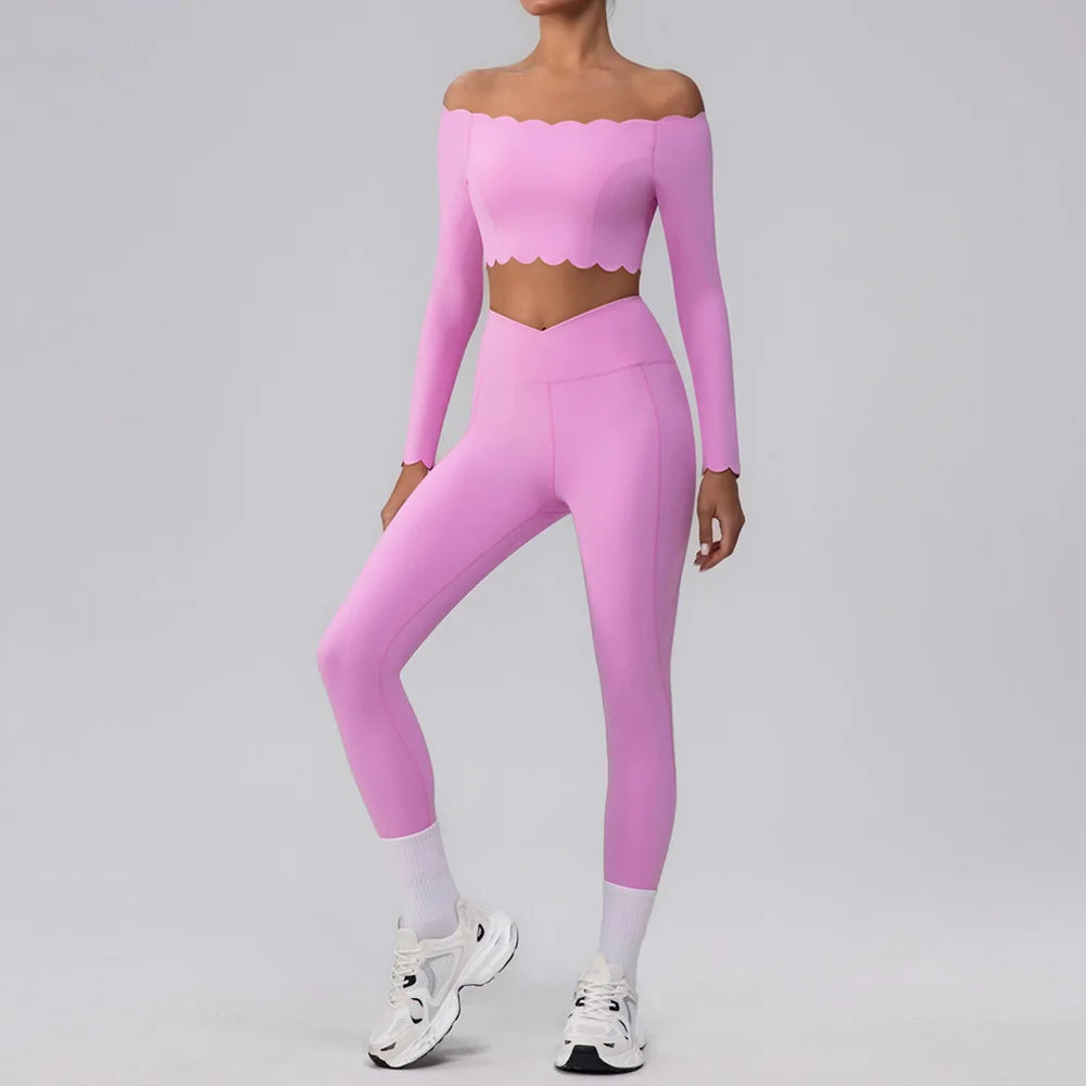 CrossFlow Lace Set – Single Shoulder Yoga Kit