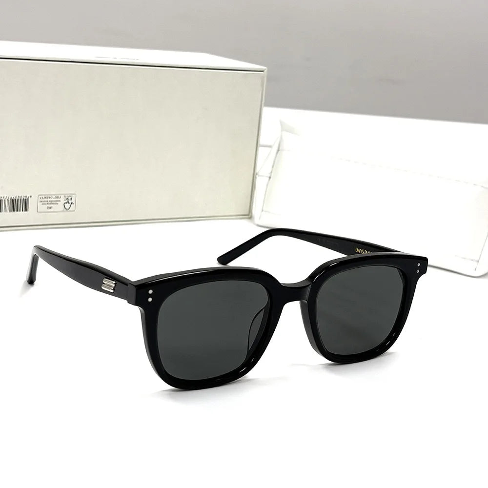GlowJelly | Retro Jelly Sunglasses – Square Frame, Face-Slimming UV400