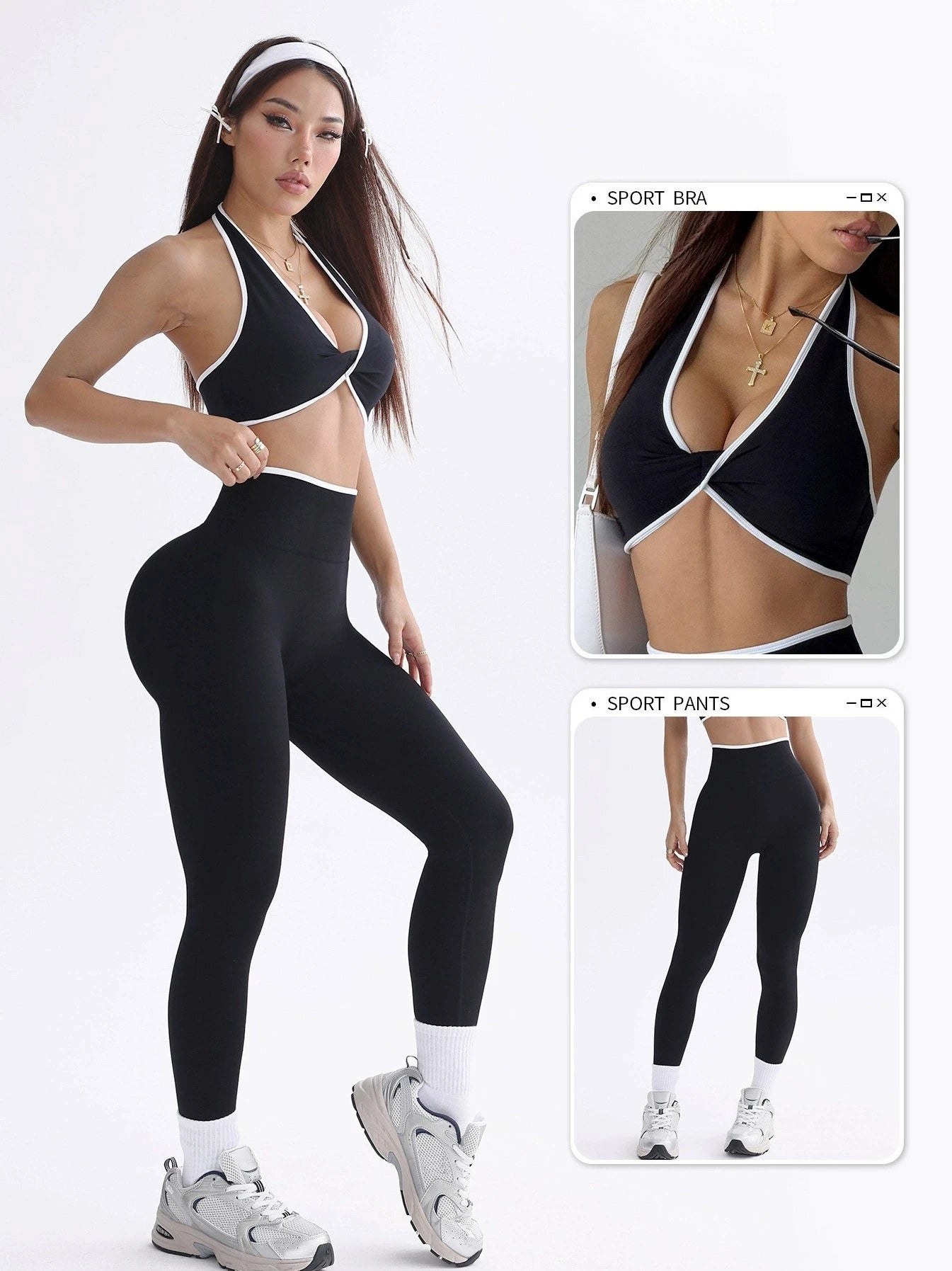 ActiveCore Essentials – Sleeveless Crop & Leggings