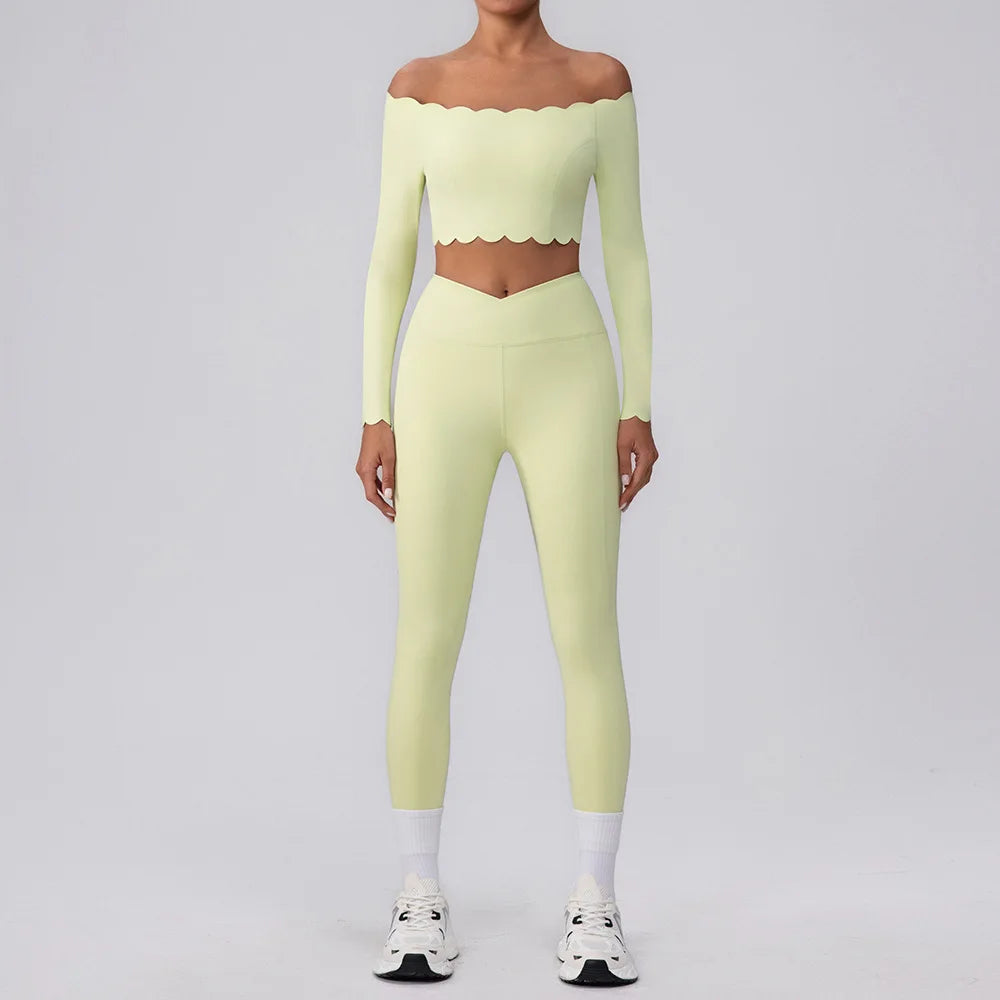 CrossFlow Lace Set – Single Shoulder Yoga Kit