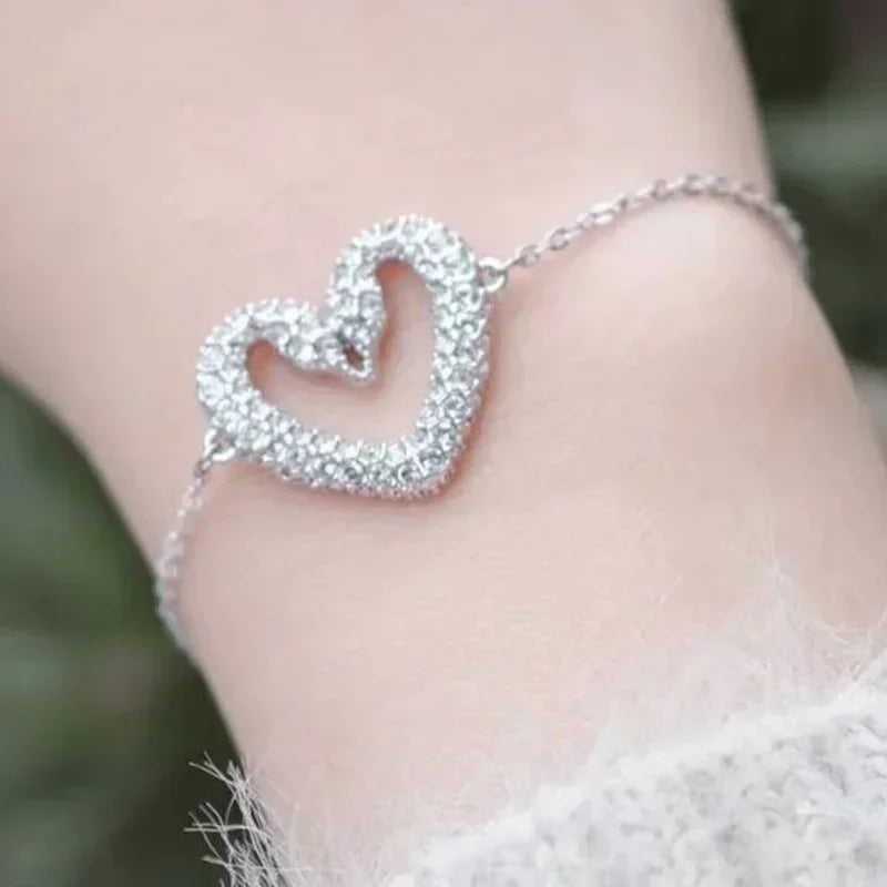 Pink Heart Crystal Set – Pearl Party Edition