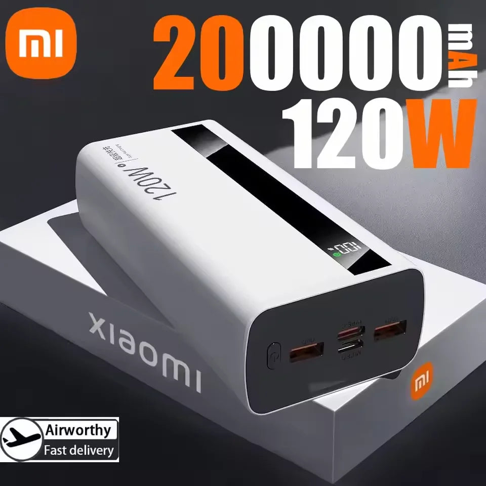Xiaomi VisionPack – 200K mAh with Smart Display.