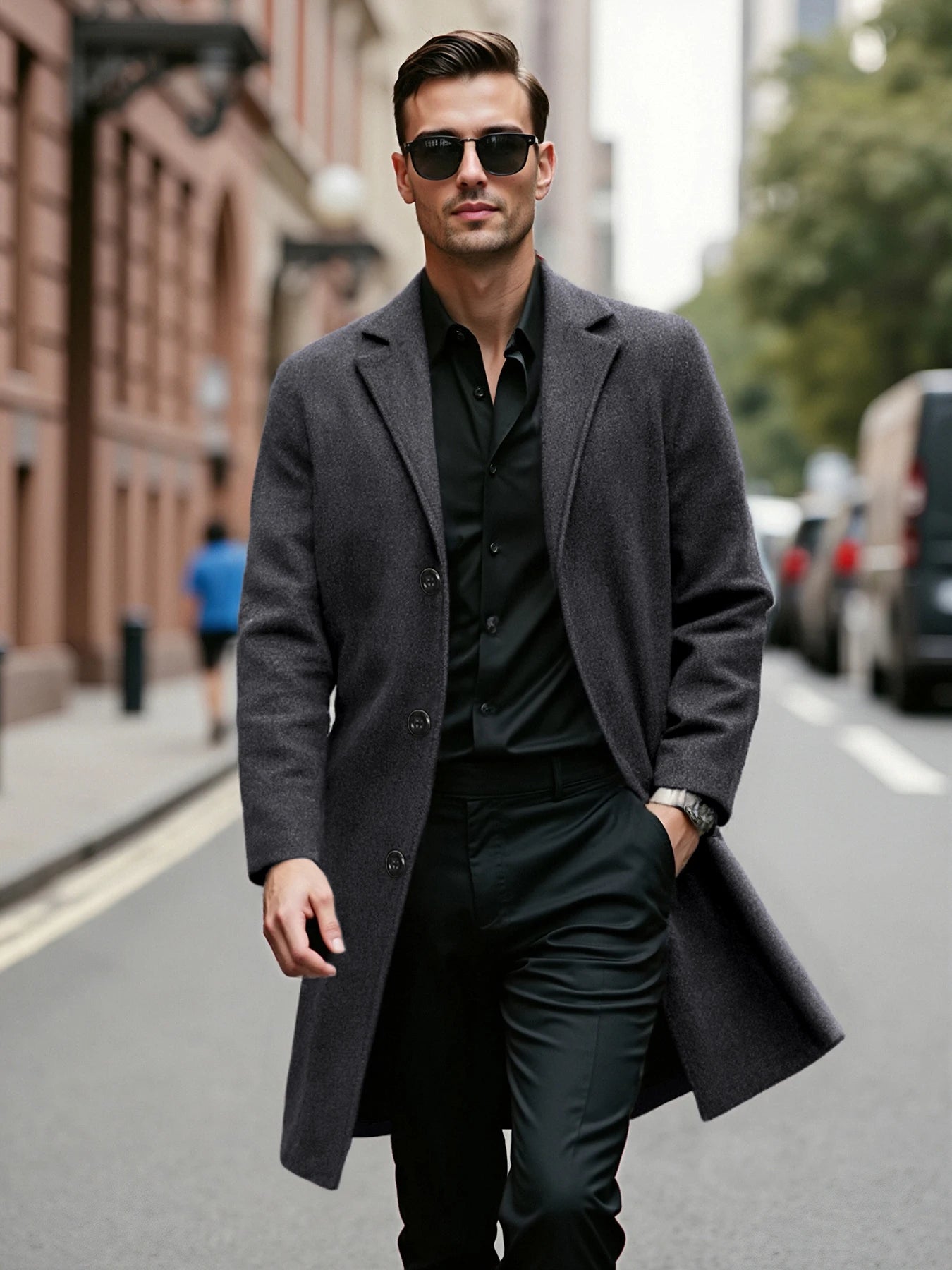 Casual Solid Color Sports Jacket — Spring & Autumn Lightweight Outerwear