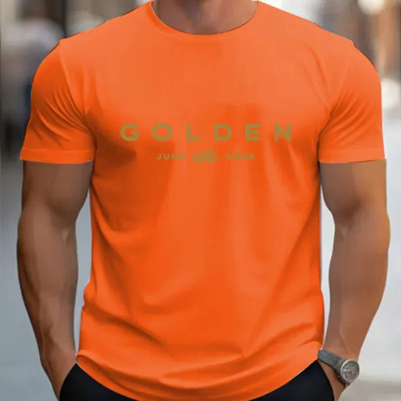Slim Fit Printed Tee – Lightweight Cotton