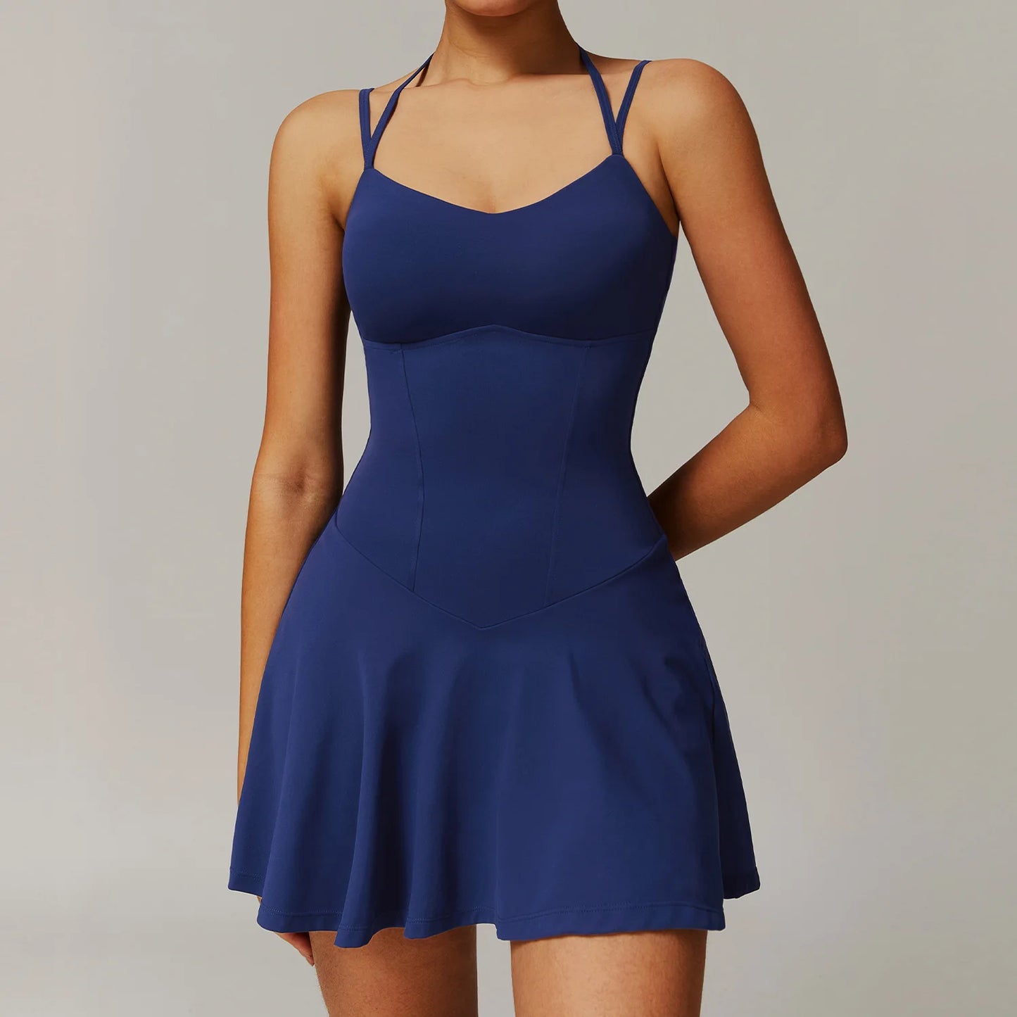 AceTennis Skirt Set – Sport Dress with Pockets