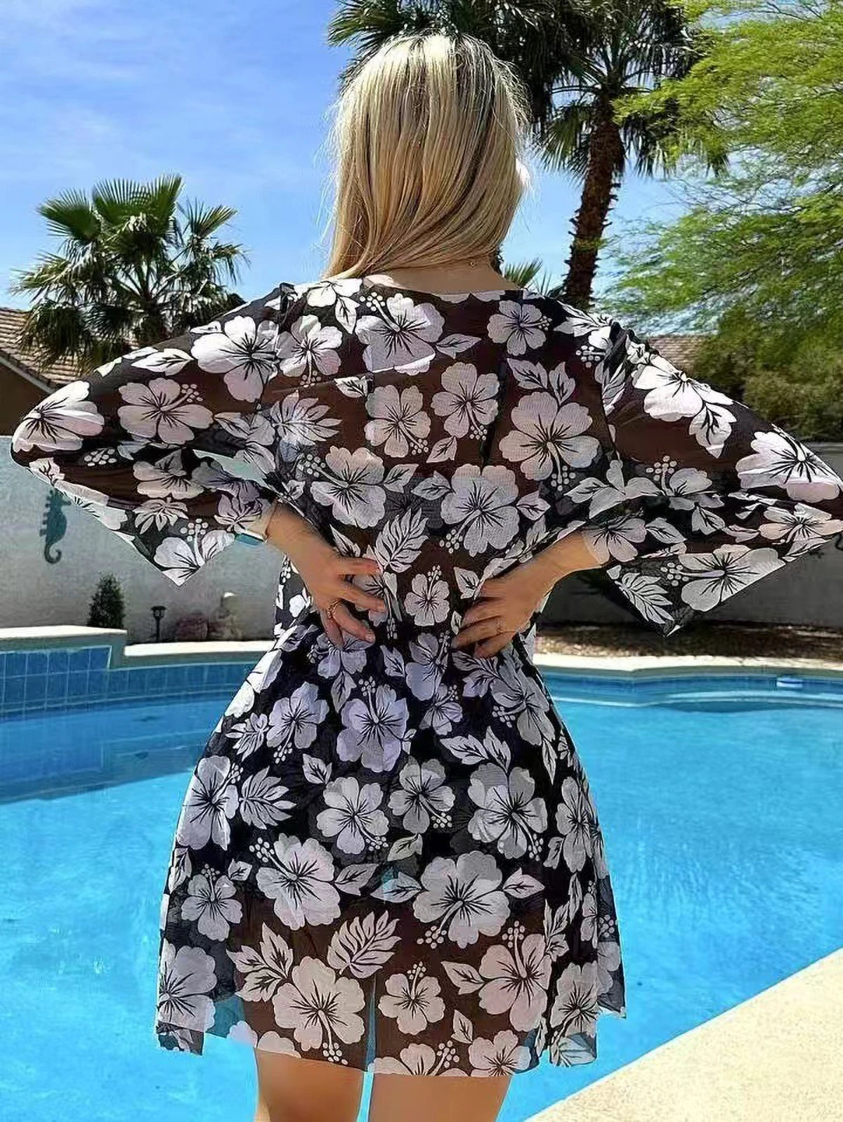 Push-Up Bikini & Wrap Skirt