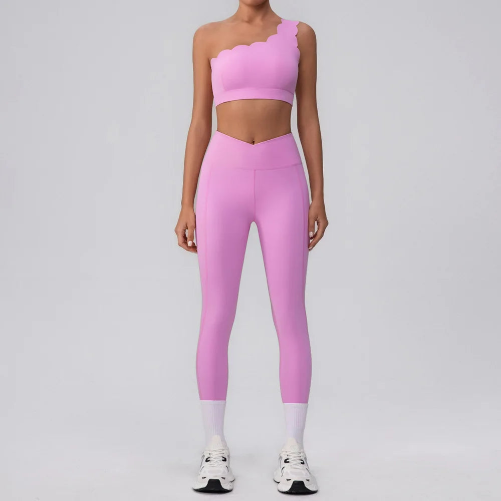 CrossFlow Lace Set – Single Shoulder Yoga Kit