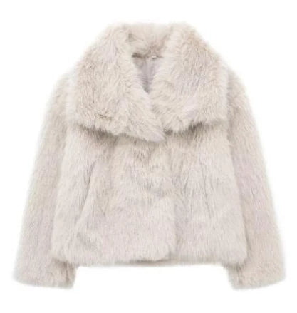 Loose Stand Collar Coat