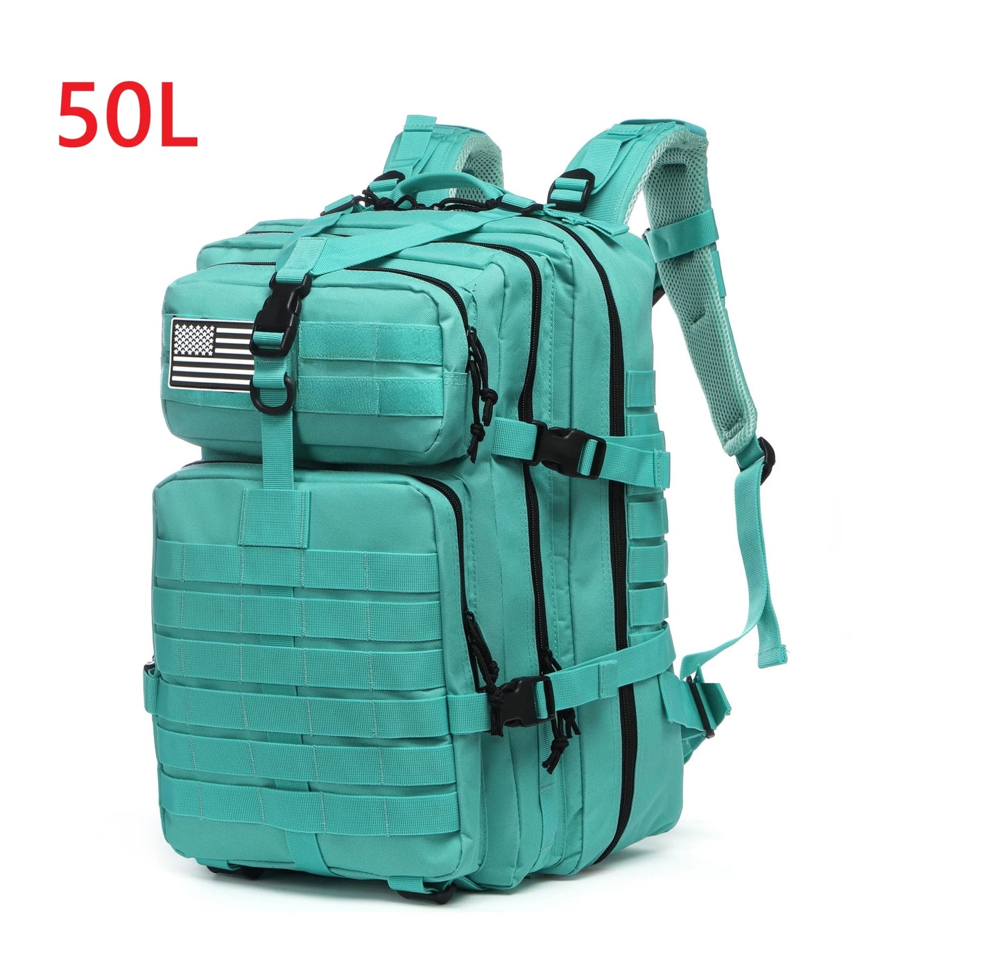 RangerTrek Tactical Backpack – 30L/50L Waterproof Nylon Outdoor Bag