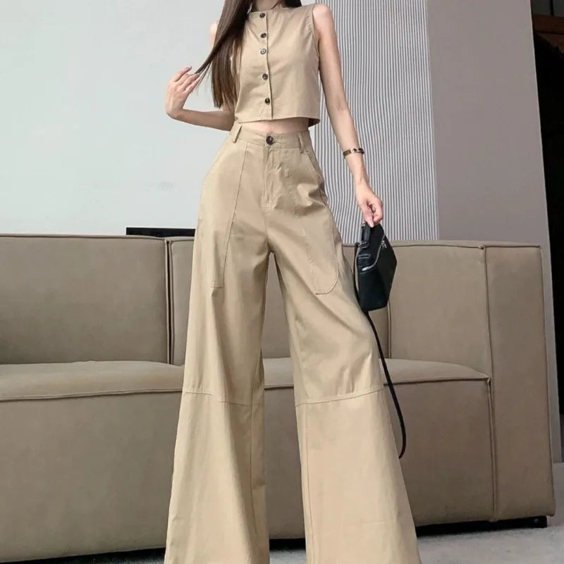 Wide Leg Pant Set – Comfortable Tailored Co-ord