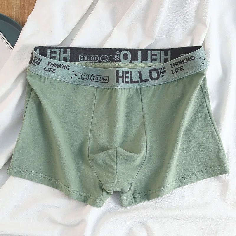 Basic Cotton Boxer Briefs – Plus Size Breathable Underwear Lingerie