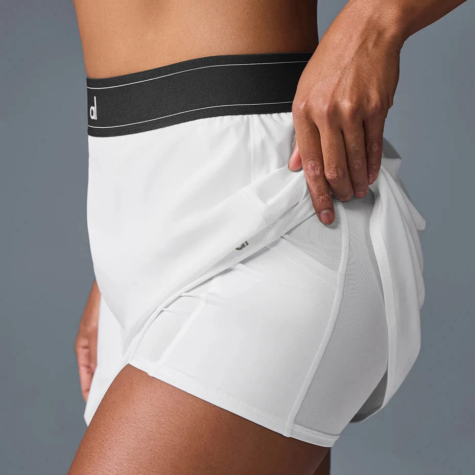 Moisture-Wicking Tennis Skirt — Quick Dry Sportswear