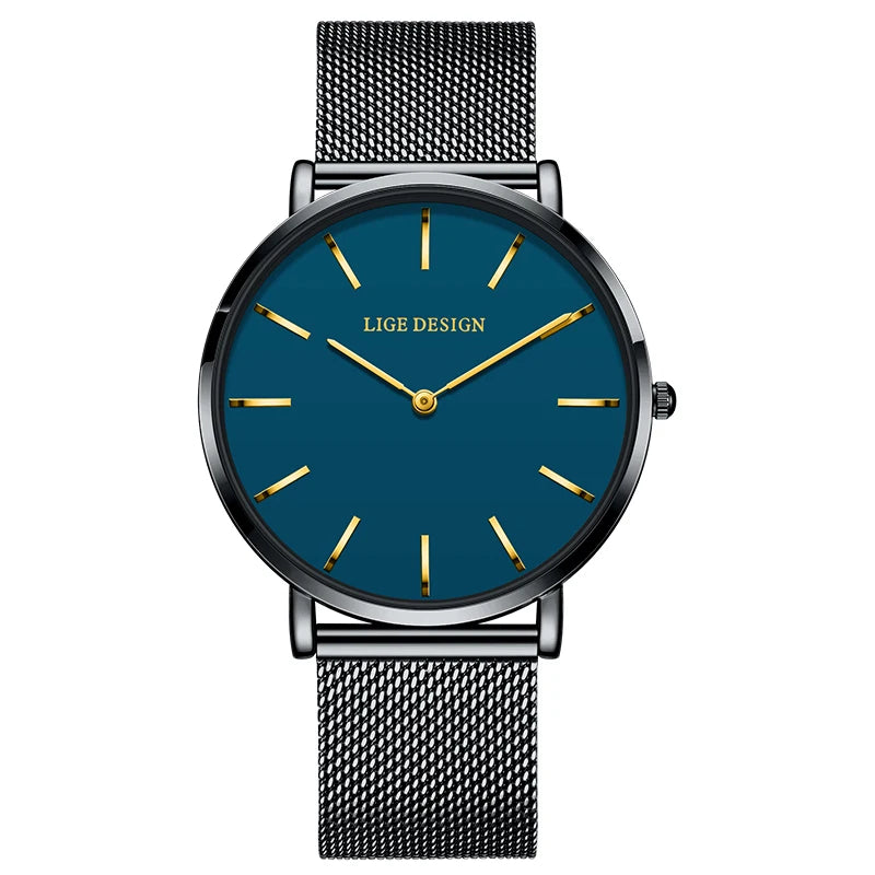 Ceramic Strap Elegant Quartz Watch – Japanese Movement