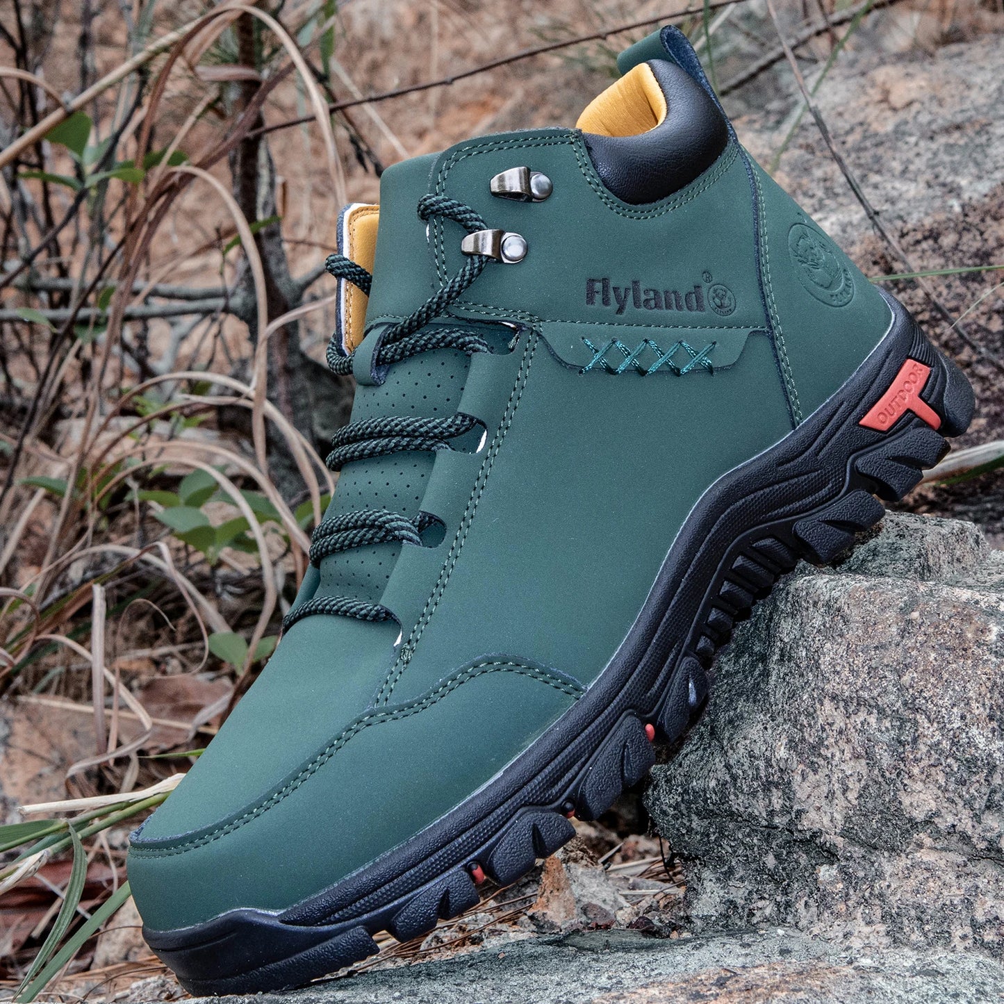 Ankle Leather Sneakers — Casual Office Boots with Sporty Finish