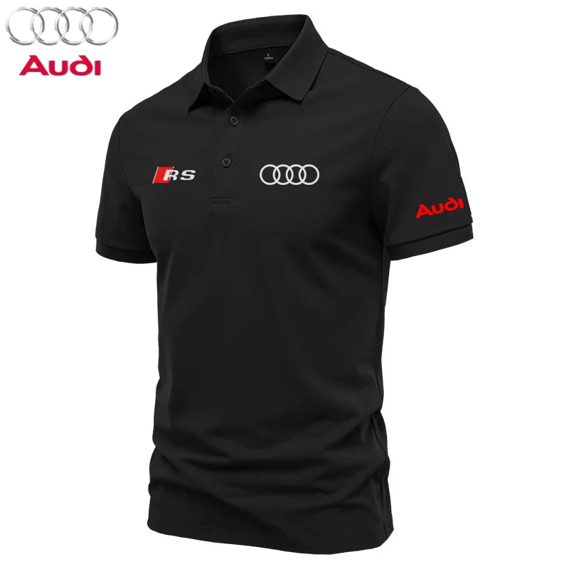 Audi Lapel Polo – Sporty Casual