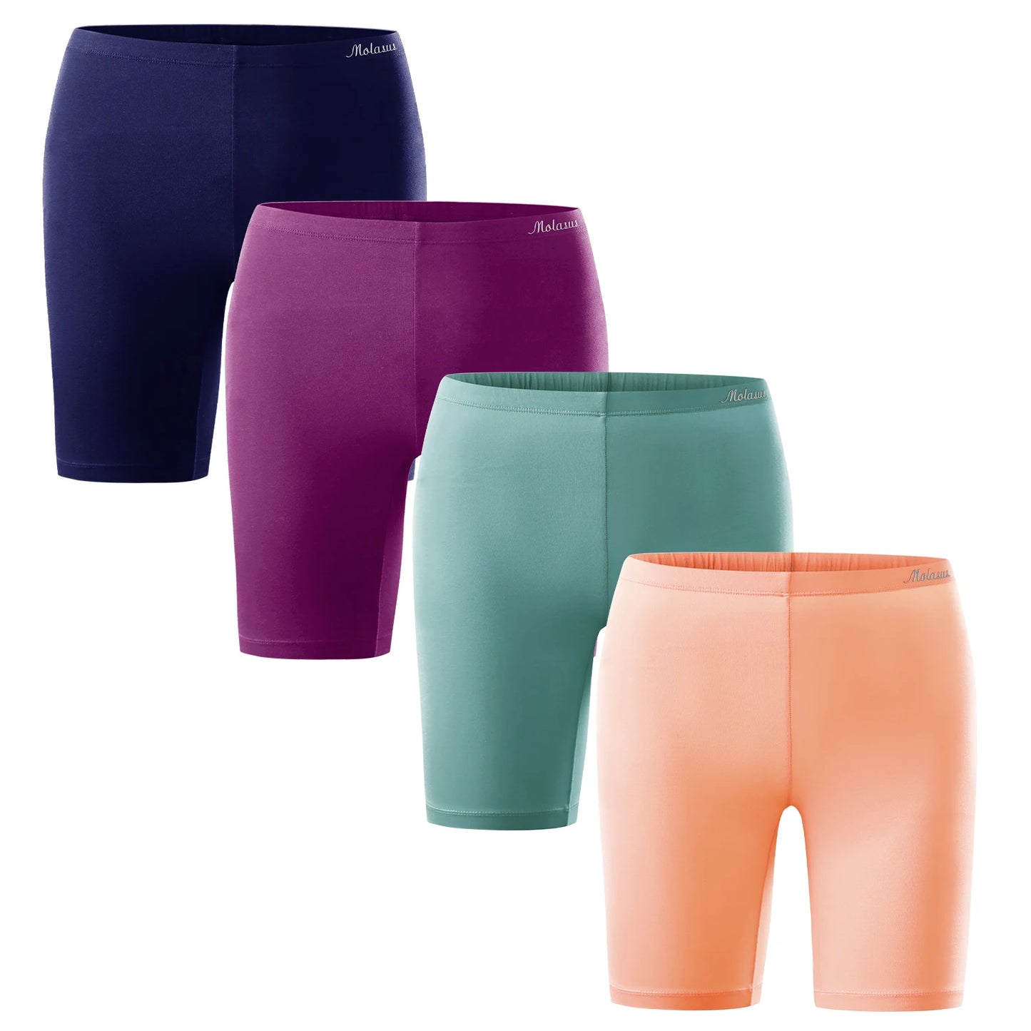 Plus Size Cotton Underwear – High Waist, Soft – 4-Pack