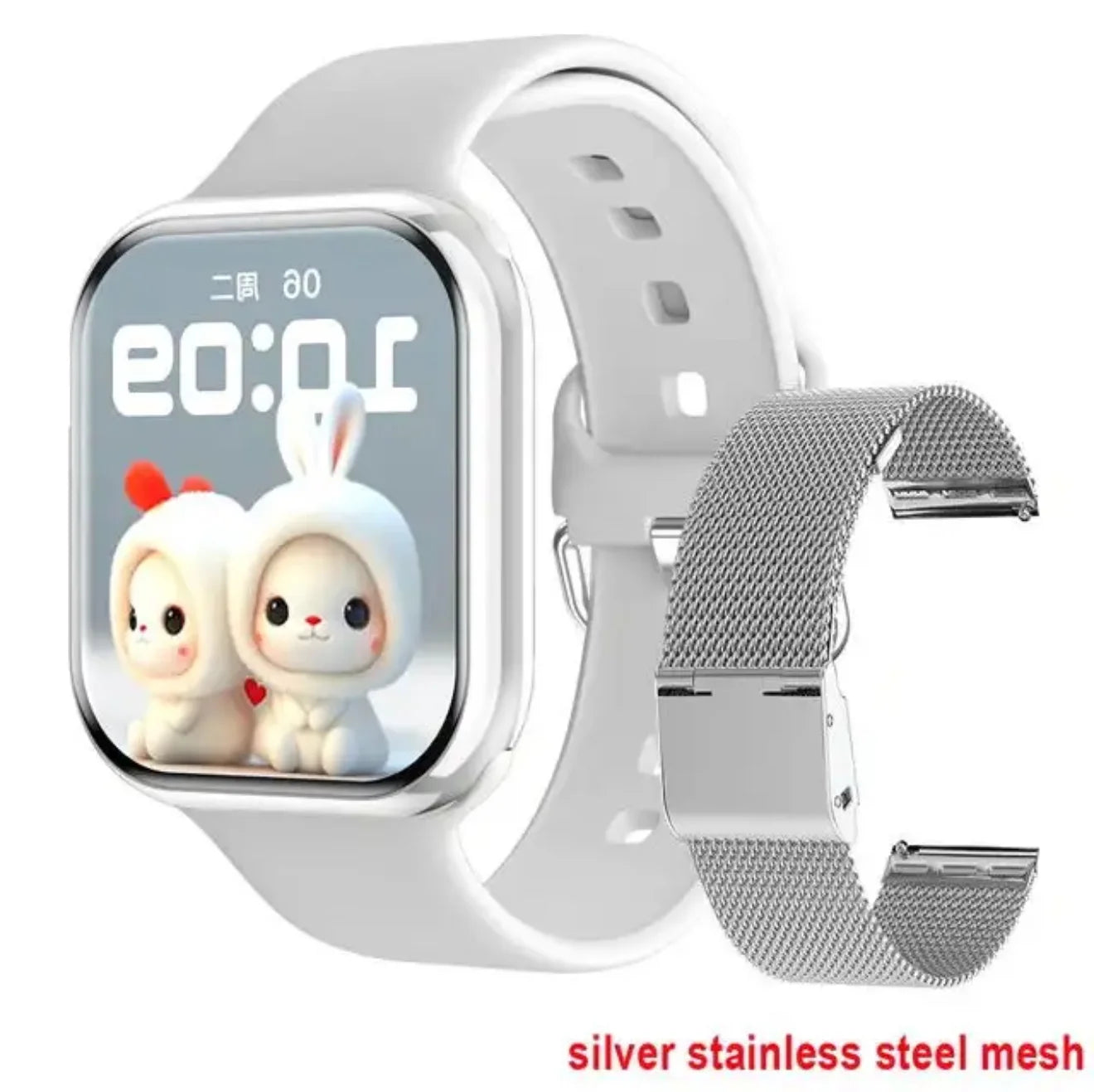 Smartwatch with Body Temp & GPS – NFC, Always-On Display, Sport Design