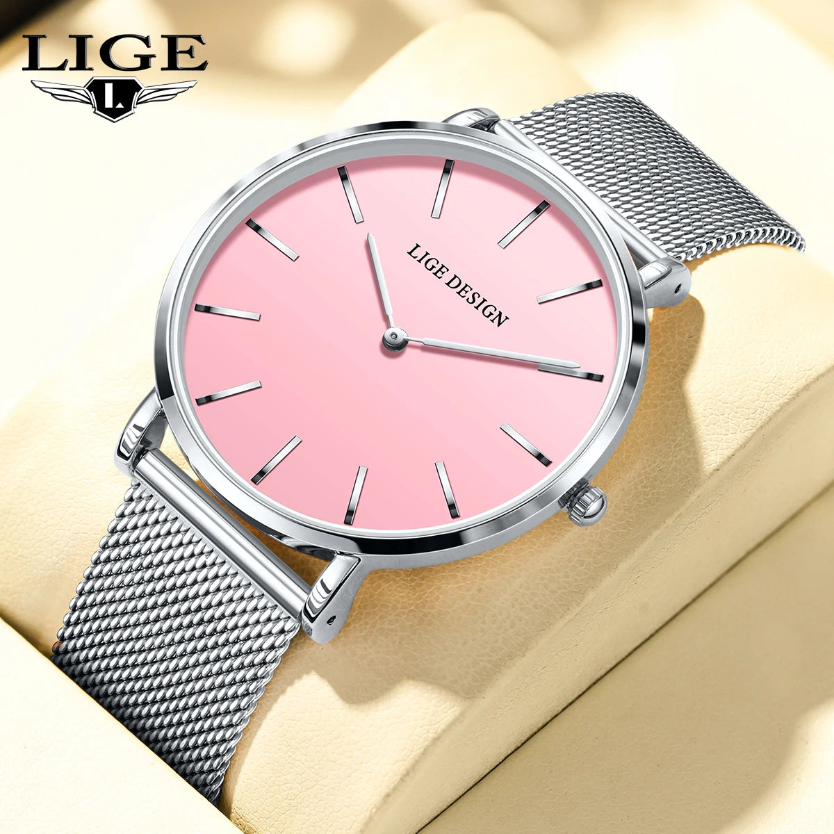 Ceramic Strap Elegant Quartz Watch – Japanese Movement