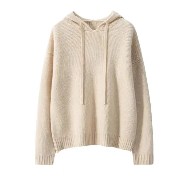 Cashmere Knit Sweater & Harem Pants Set – Autumn Winter Suit