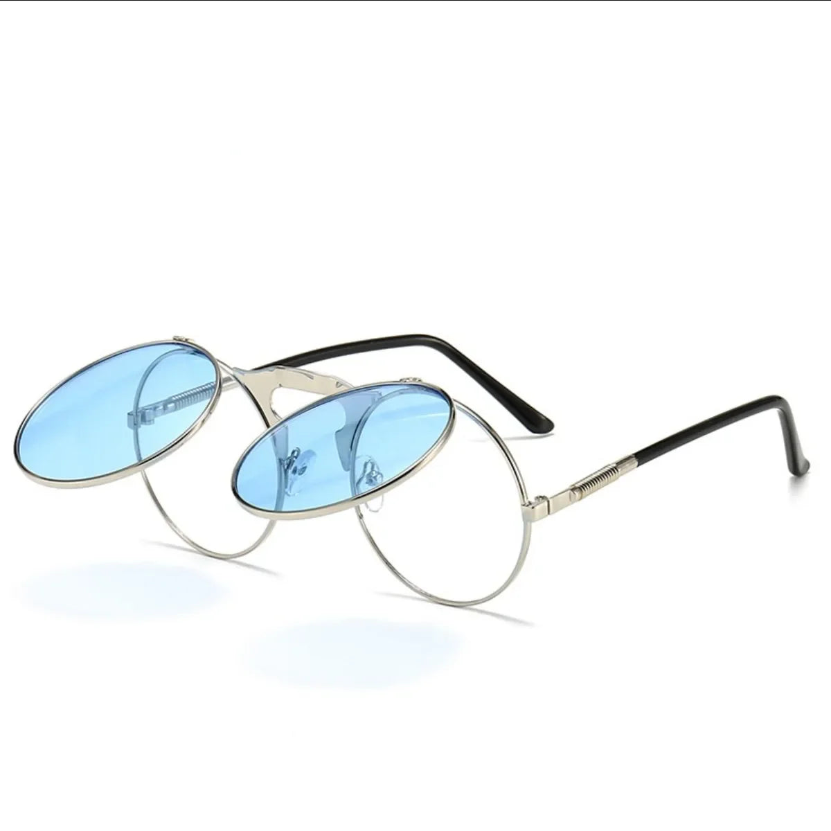 FlipLens Retro | Steampunk Double Lens Sunglasses – Style That Turns Heads