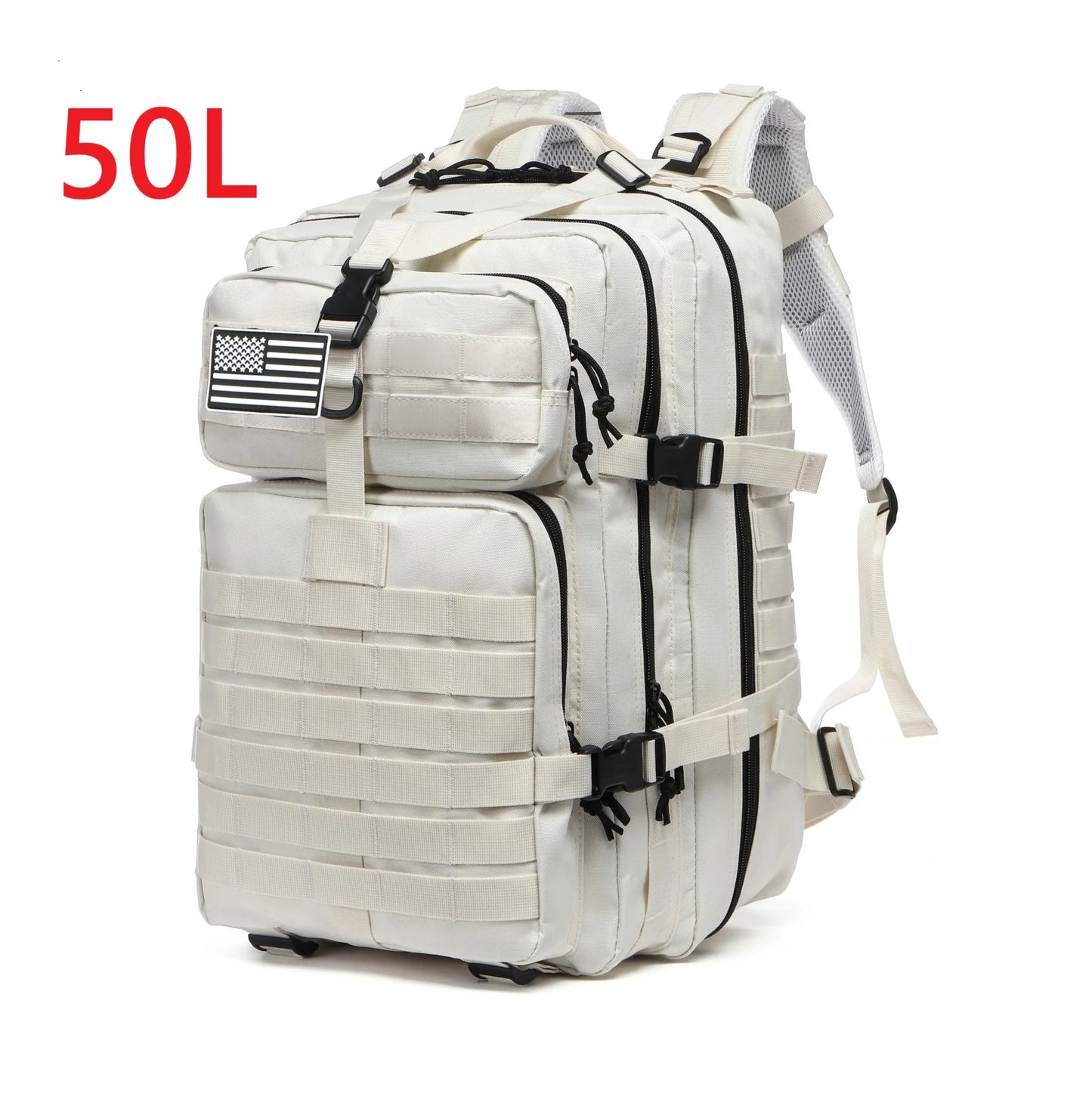RangerTrek Tactical Backpack – 30L/50L Waterproof Nylon Outdoor Bag