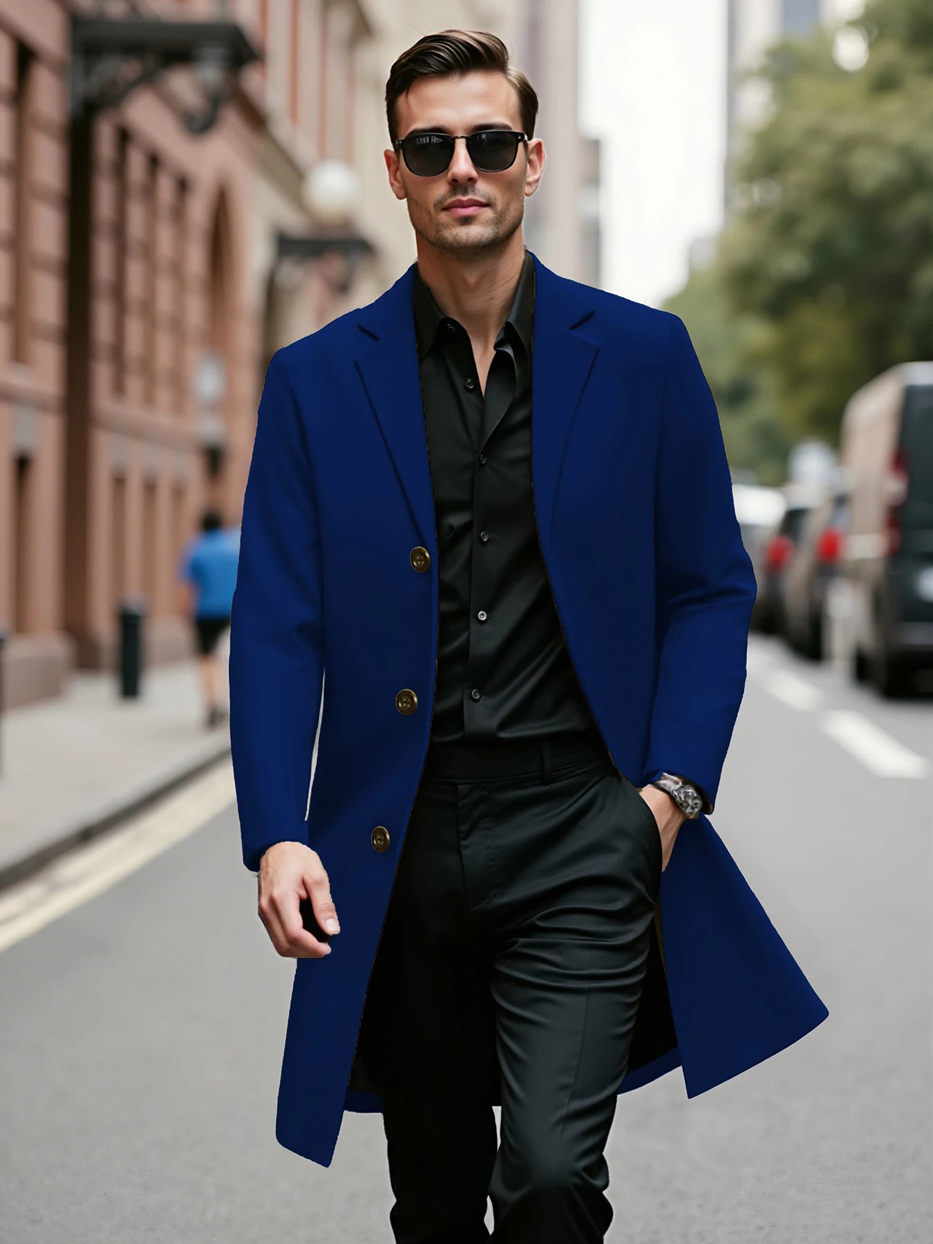 Casual Solid Color Sports Jacket — Spring & Autumn Lightweight Outerwear