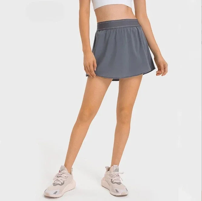 Classic High Waist Tennis Skirt — Fitness & Yoga