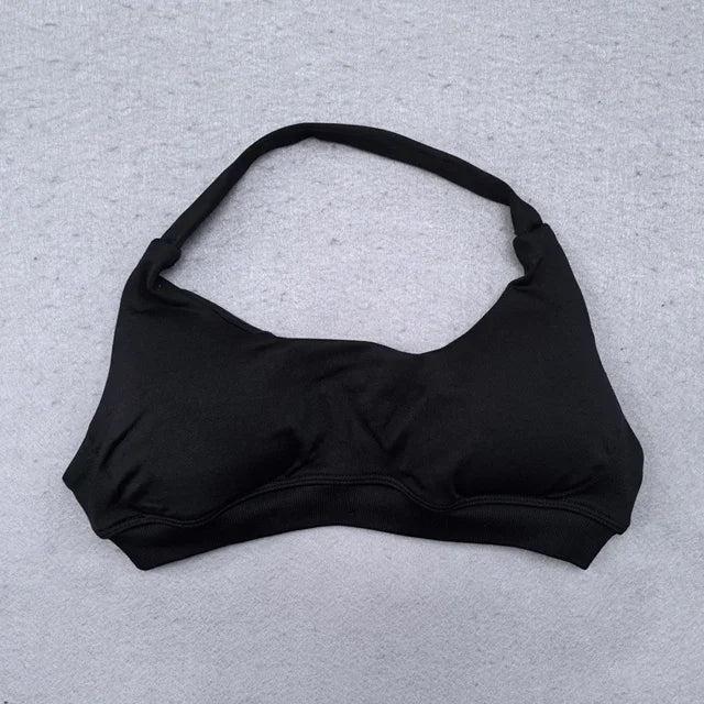 SculptShort Halter Set – Scrunch Fit Yoga Outfit