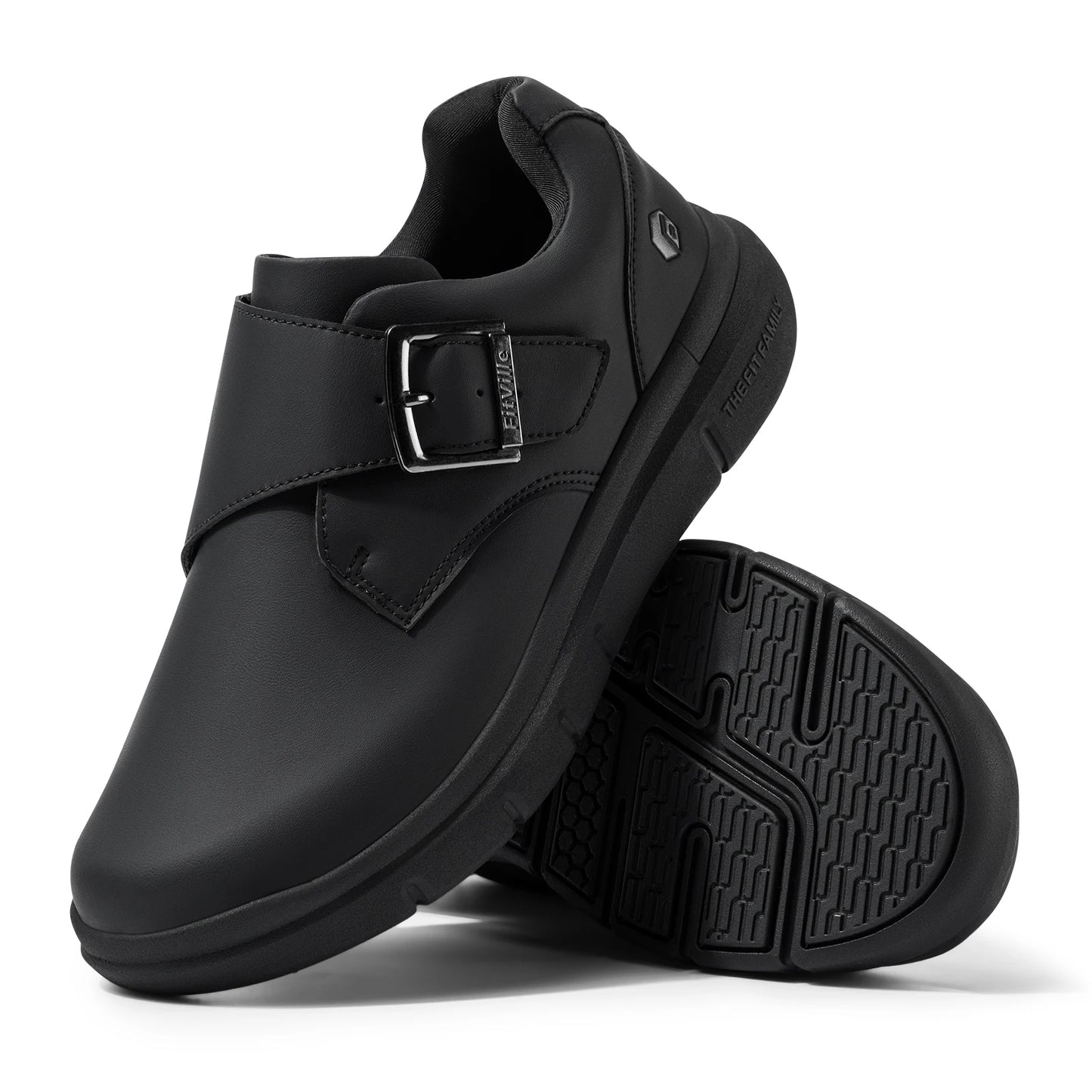 Oxford Derby Leather Shoes — Classic Black Business Lace-Ups