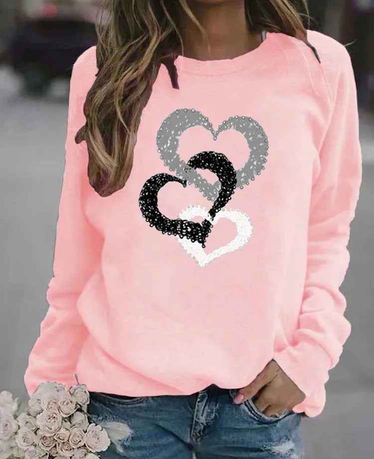 Santa Print Hoodie — Holiday Season Pullover, Winter Streetwear