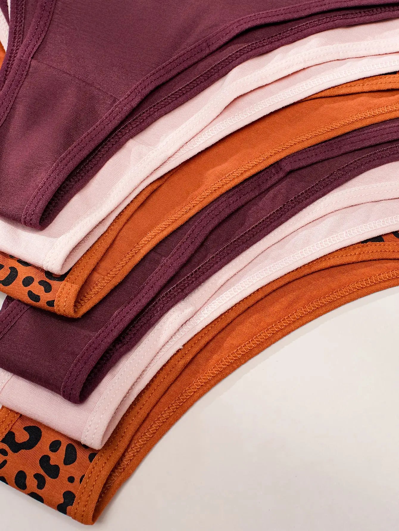 Leopard Print Thongs – Comfortable, Tummy Control – 6-Pack