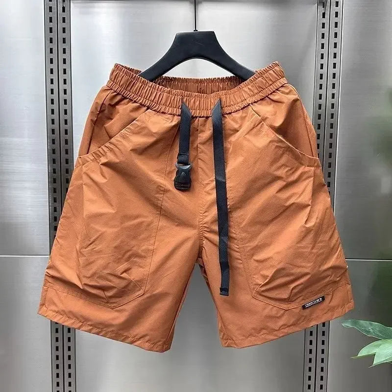 Straight-Cut Utility Shorts – Large Pockets
