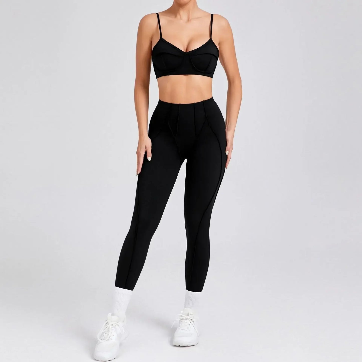 LiftTone Pocket Shorts Set – Cross Bra Combo