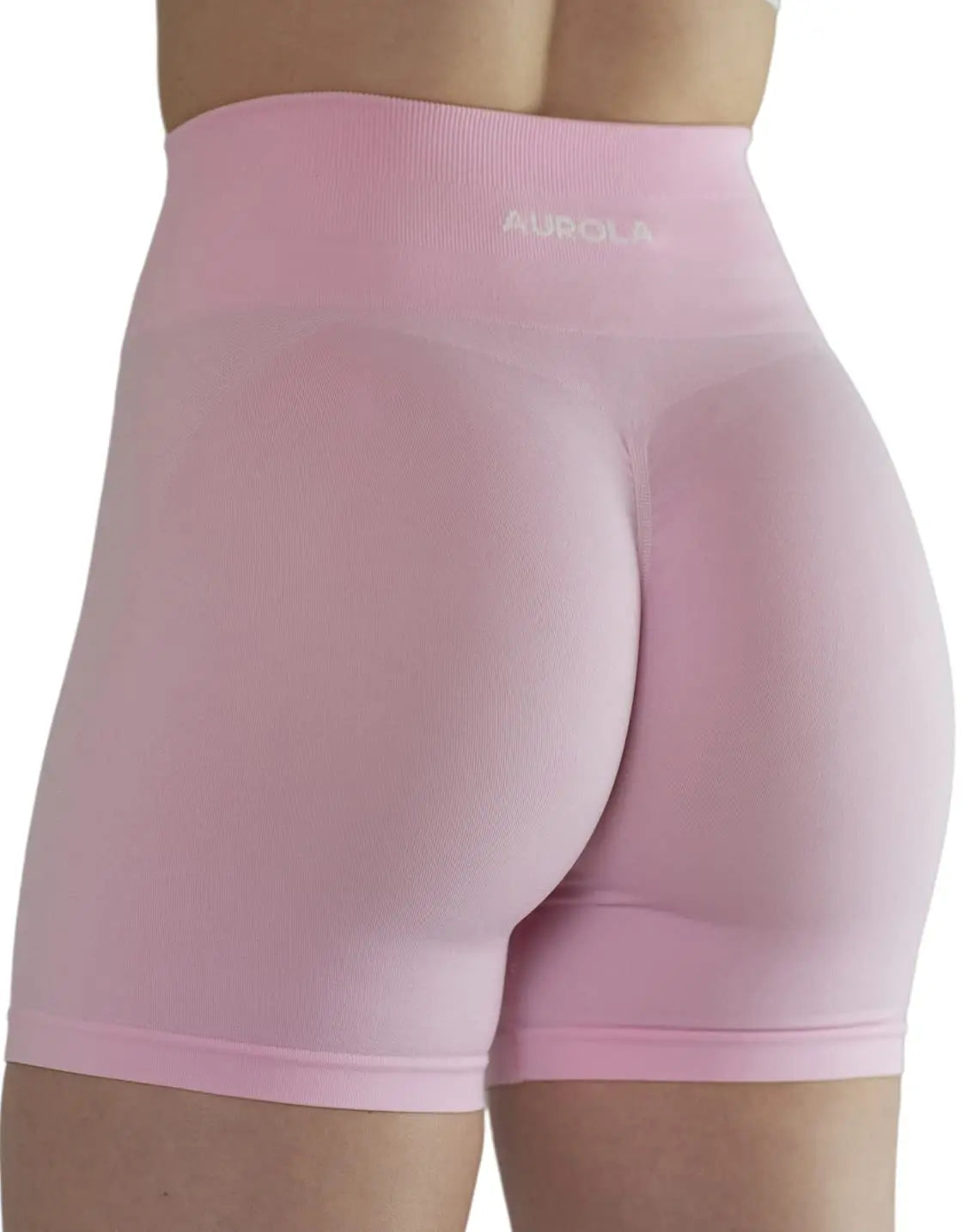 Seamless Scrunch Workout Shorts — Women's High Waist Gym & Yoga Fitness Shorts