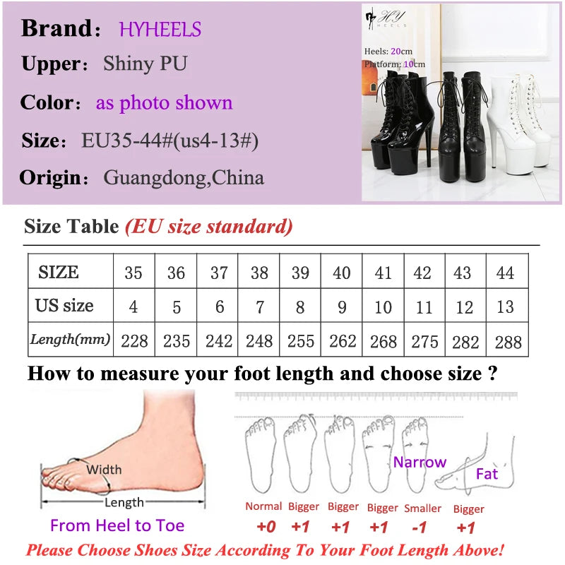 Hotales | Black Matte Exotic Ankle Boots – 17/20CM Platform Heels