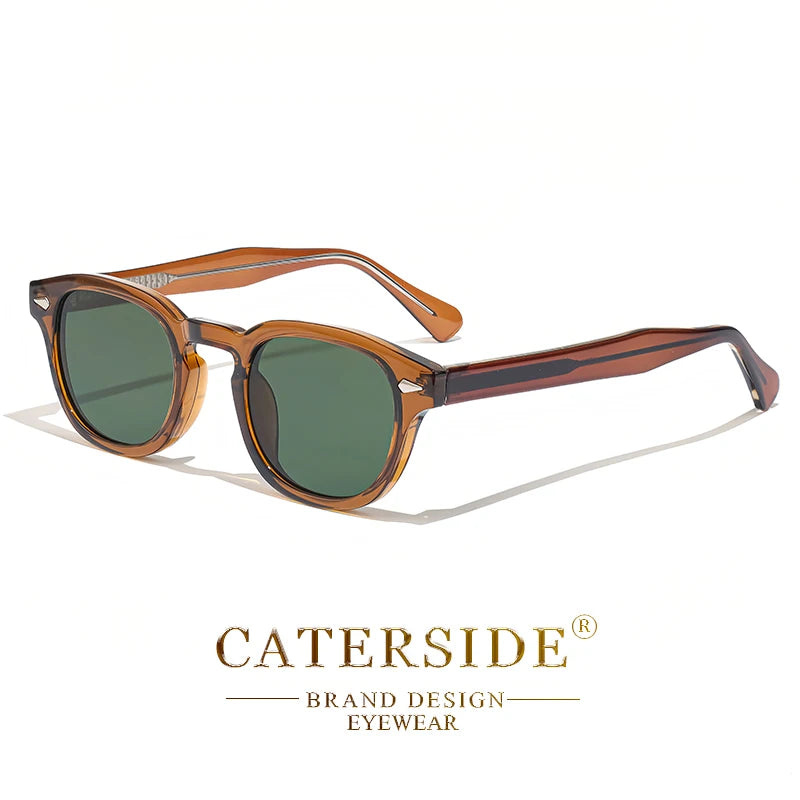 CATERSIDE Luxe | Retro Circular Sunglasses – Bold & Timeless UV400 Shades